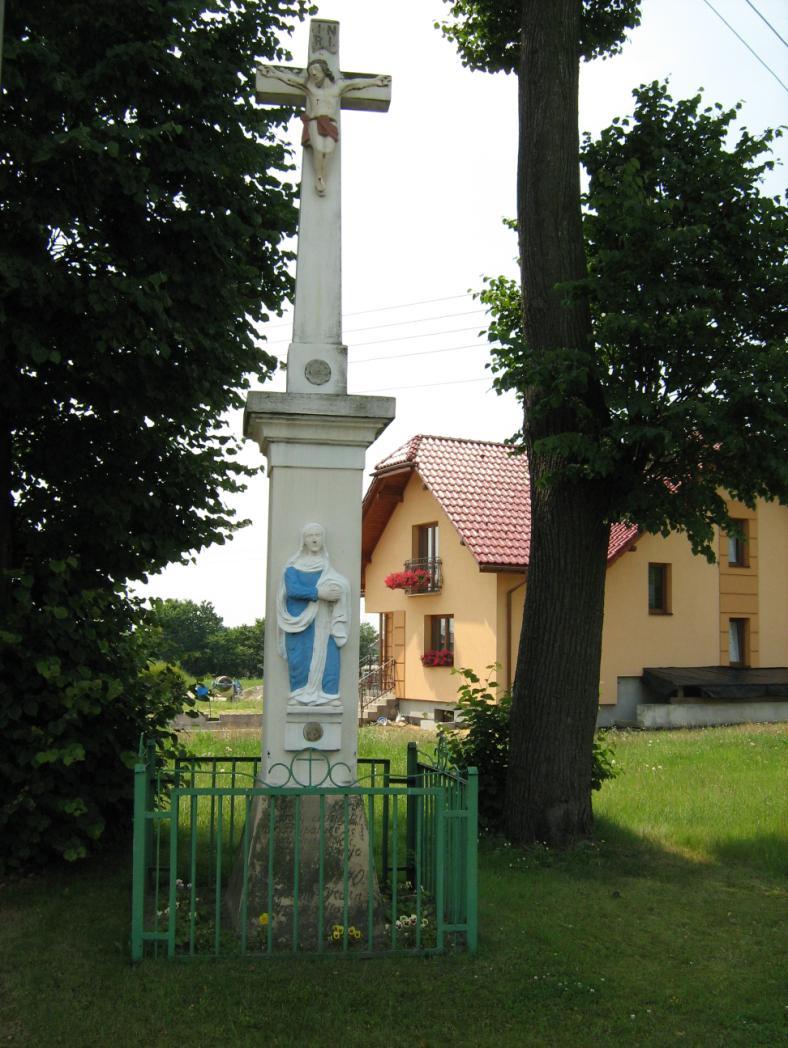 KRZYŻ KAMIENNY I poł. XIX w. Skrzyżowanie ul. Dolnej i ul.