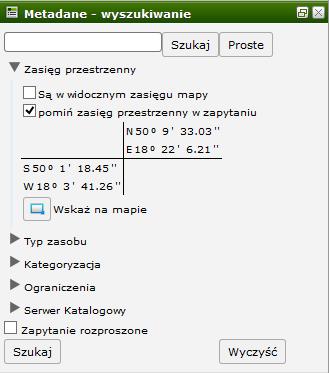 Przy prostym wyszukiwaniu, jeżeli nie wskażemy żadnego kryterium, to zostaną wyświetlone wszystkie informacje.