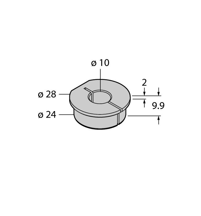 RA3-QR24 1590930 Tuleja redukująca, dla wałków Ø 12 mm RA4-QR24 1590931 Tuleja redukująca, dla wałków Ø 10 mm RA5-QR24 1590932 Tuleja redukująca, dla wałków Ø 6 mm RA6-QR24 1590933 Tuleja redukująca,