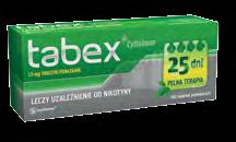 Końcowym celem stosowania leku Tabex jest trwałe zaprzestanie używania produktów zawierających nikotynę.