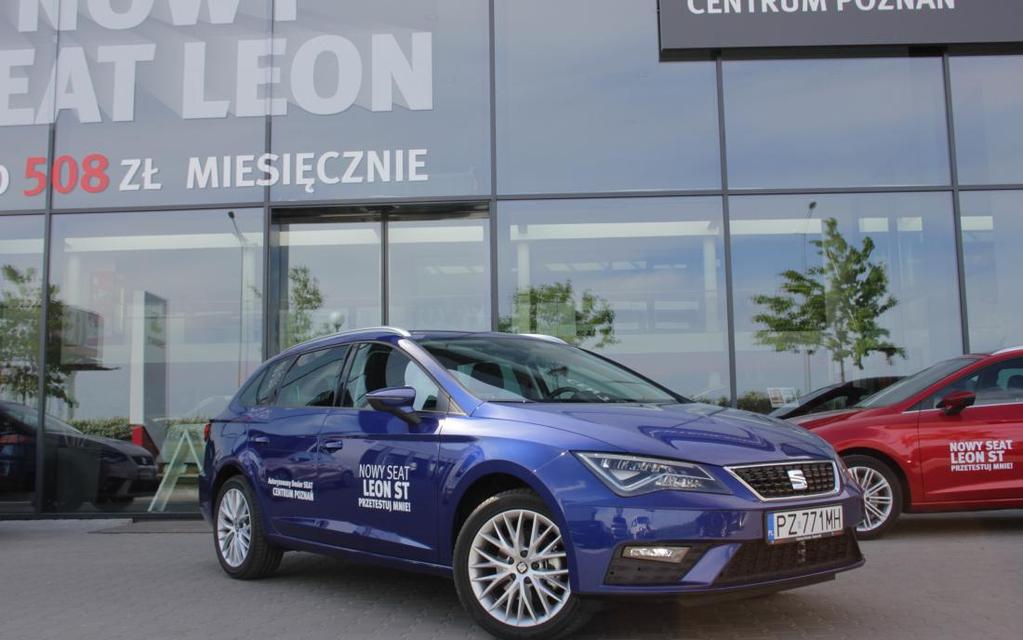 Seat Leon Seat Leon ST 1.6 TDI 115KM STYLE DEMO SEAT Centrum Poznań 84500 PLN DANE OGÓLNE Adres oferty: http://www.centrumpoznan.seat-auto.