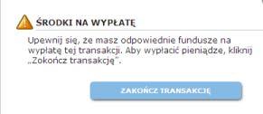 4. Niech Twój menedżer wprowadzi swoją nazwę użytkownika oraz hasło w celu zakończenia transakcji.