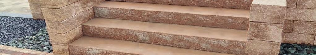 STOPIEŃ GRANDO Zróżnicowana wielkość Stopnia Grando pozwala wykonać schody o różnej