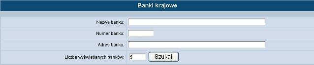 Rozdział 10 Tabele Rozdział 10. Tabele 10.1. Tabele W tej opcji menu można: Przeglądać bazę banków Zapoznać się z definicj a rachunków urzędów skarbowych 10.