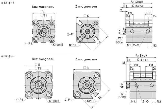 64 50-20 17 63 14 15 9,5 10,5 1/4" M10x1,5 28,5 10,5 77 60-20 17 80 16 14 3/8" M12x1,75 35,5 13,5 98 77-25 22 100 20 17,5 3/8" M12x1,75 35,5 13,5 117 94-32 27 DSK #.