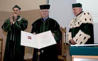 Antonin Vitecek awarded with an honorary doctorate by the Kielce University of Technology 27 marca 2009 r.