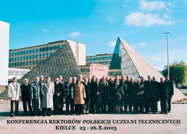 Rectors of the Polish Technical Higher Education Institutions held at the Kielce University of Technology 6 marca 2002 r.