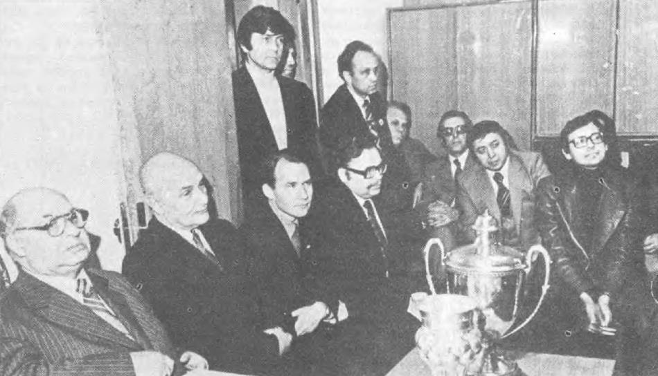 Kompletna ekipa ZSRR Valletta 1980