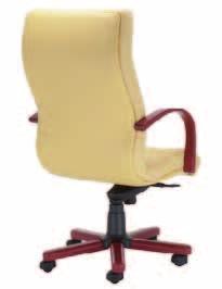 AMADEUS ] NOWOŚĆ D Fotel gabinetowy z mechanizmem Tilt. D Szerokie, komfortowe siedzisko i ergonomicznie wyprofilowane oparcie. D Możliwość swobodnego kołysania się.