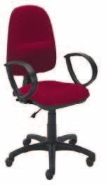 GENER@TION ] KRZESŁO ERGONOMICZNE D Krzesło obrotowe z synchronicznym mechanizmem Active-1. D Miękkie, tapicerowane siedzisko i oparcie. D Możliwość swobodnego kołysania się.