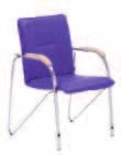 CLUB ] D D D D Komfortowy fotel w całości tapicerowany. Tapicerowane siedzisko i oparcie zintegrowane z podłokietnikami. Produkt posiada Atest Badań Wytrzymałościowych Remodex. Min.