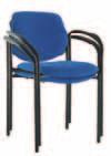 LATTE B PLUS ARM ] D Miska siedziska wykonana z bukowej, profilowanej sklejki. D Przednia część siedziska tapicerowana w całości.