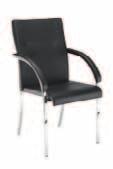 Krzesła użyte w aranżacji: NEO LUX PL NET R1B steel04 chrome, tapicerka: YB-009 (siedzisko) NEO LUX NET cfp chrome,