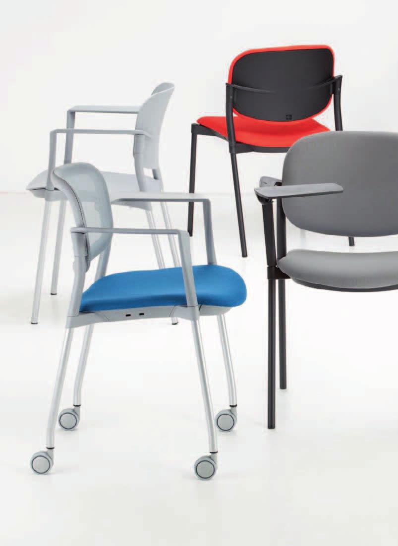 Linia STEP wielofunkcyjne krzesła idealnie sprawdzające się szczególnie w pomieszczeniach