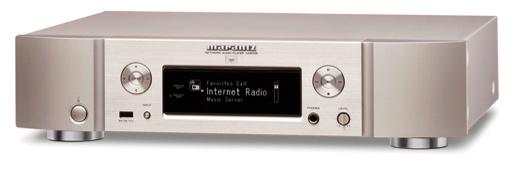 HI-FI - NETWORK / DAC NA8005 Sieciowy odtwarzacz audio Zaprojektowany, aby odtwarzać bogaty dźwięk o pełnym spektrum ze wszystkich popularnych źródeł muzycznych Marantz NA8005 jest wyposażony w port