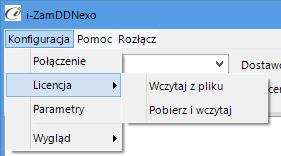 UWAGA!!! Podczas pierwszej konfiguracji programu wymagane jest użycie opcji Nadpisz binaria.