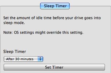 3. Kliknij pozycję Sleep Timer (Zegar uśpienia), aby wyświetlić okno dialogowe Sleep Timer (Zegar uśpienia): 4. W oknie dialogowym Sleep Timer (Zegar uśpienia) wykonaj następujące czynności: a.