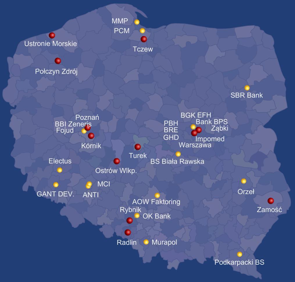 mln zł, w tym kapitalizacja 22 serii obligacji korporacyjnych 15 381 mln zł, co stanowiło 84,37% kapitalizacji dłużnych papierów korporacyjnych, a 17 serii listów zastawnych 2 850 mln zł tj. 15,63%.