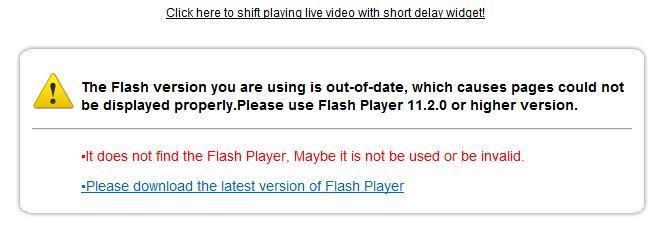 User s manual ver.1.0 NETWORK CONNECTION UTILIZING WEB BROWSER If your computer has Flash Player installed, the main screen for the camera web interface opens.