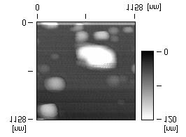 56 T R I B O L O G I A 5-2003 a) Rys. 5. Próbka 04: a) topografia powierzchni pow³oki (2D), rozk³ad si³y poprzecznej Fig. 5. Sample 047. a. Surface topography of film (2D); b.