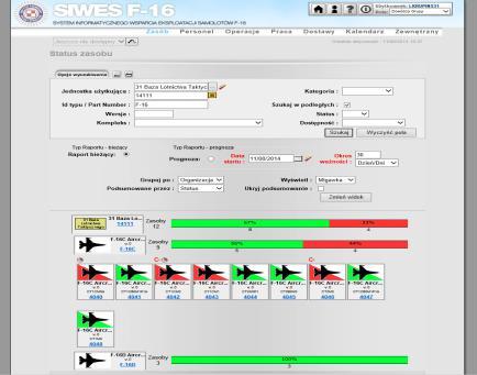 Wsparcia Eksploatacji Samolotów F-16