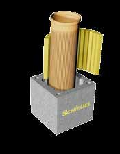 SYSTEM KOMINOWY SCHIEDEL PRO ADVANCE KARTA OPIS WYROBU Schiedel PRO Advance to zestaw trójwarstwowych, dwuściennych, ceramiczno betonowych profili kominowych, produkcji n Systemy kominowe PRO Advance