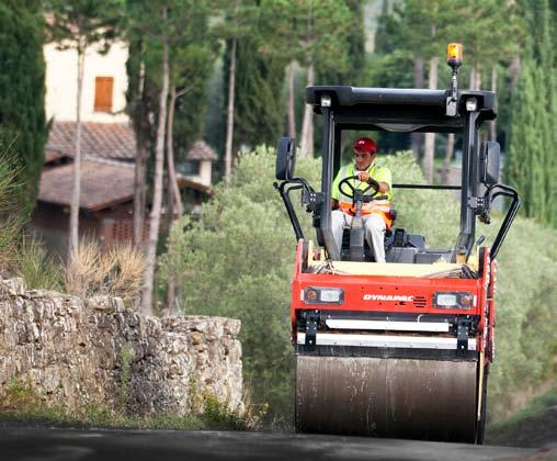 Zalety Dynapac Nowe walce. Wyniki najwyższej jakości.