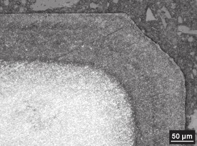 Microstructures of nitrided layer on punching die insert for an aluminium processing Literatura