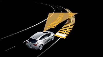 Wskaźnik odległości od pojazdu poprzedzającego FDI (Following Distance Indicator) i system ostrzegania