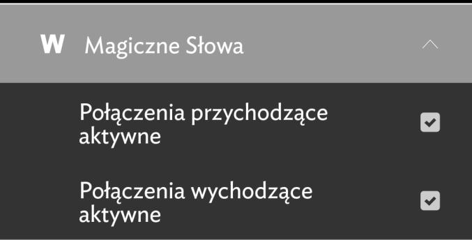 Następna zakładka: Personalizuj sygnał, pozwala na zmianę sygnału generowanego przez zestaw podczas jego