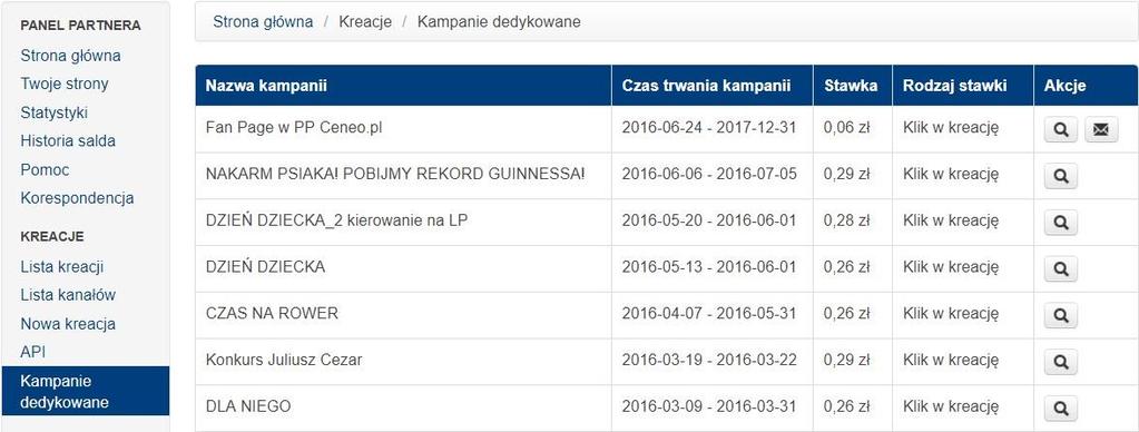 Kampanie dedykowane Czym są kampanie dedykowane? Kampanie dedykowane to akcje specjalne organizowane przez Ceneo.pl.