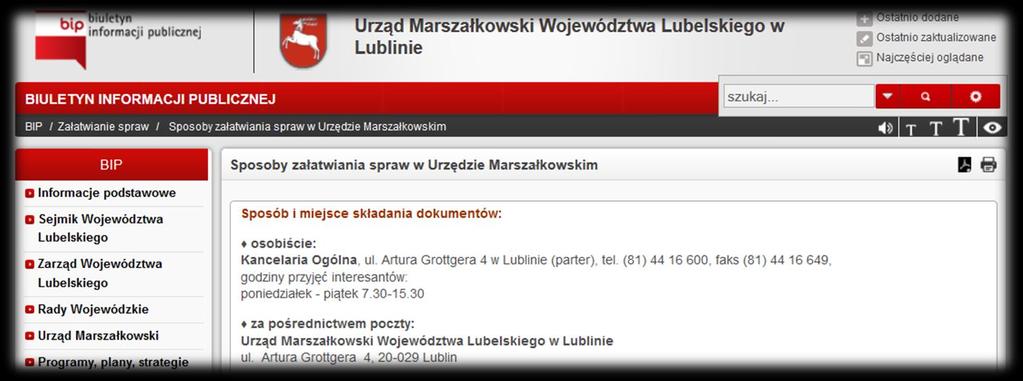 Poziomy dojrzałości usług elektronicznych 1 Poziom informacyjny Instytucje administracji publicznej udostępniają obywatelom i