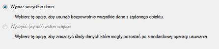 Na stronie powitalnej kreatora, kliknij przycisk Dalej. 3. Wybierz dysk twardy, na którym znajdują się dane, które mają zostać usunięte. 4.