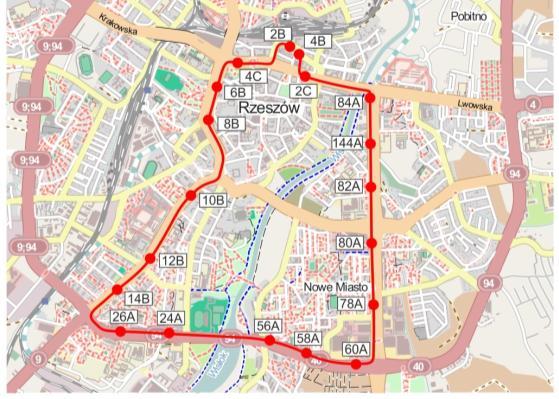 142 M. Śmieszek, M. Dobrzańska, P. Dobrzański Zaobserwowany spadek w przewozach komunikacji publicznej zachodzi przy wzroście liczby mieszkańców.