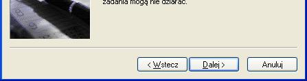 Jeżeli tworzymy zadanie uruchamiane co pewien czas lub też w