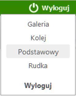 Wylogowanie Aby zakończyć pracę z systemem należy wybrać przycisk Wyloguj znajdujący się na nieruchomym pasku w prawym górnym rogu okna Systemu.