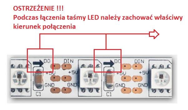 Instalacja taśmy LED odbywa się poprzez dopasowanie jej i przyklejenie do tylnej powierzchni telewizora, uprzednio zdejmując samoprzylepną warstwę