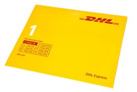 Pojedyncze dokumenty Wiele dokumentów (mniej niż 2 kg) Wiele dokumentów (ponad 2 kg) Skorzystaj z koperty DHL Express, aby wysłać dokumenty do 24 stron lub 500 g.