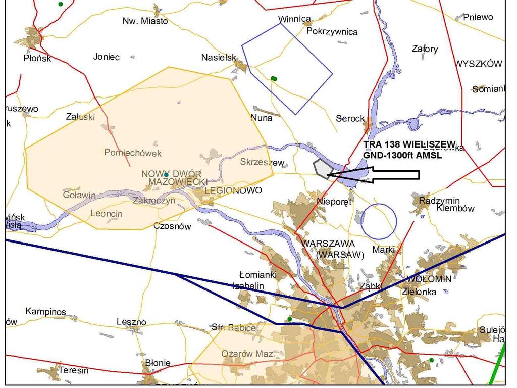 Rys.2 - TRA 138 / GND-1300ft AMSL
