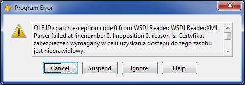 Wystąpić też mogą problemy dotyczące samego użytkowania aplikacji PPUS. Należą do nich m.in.