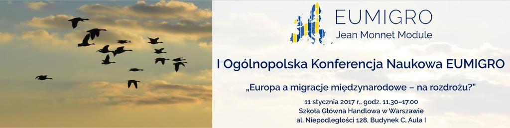 Panel I: Kryzysy migracyjny i uchodźczy na początku