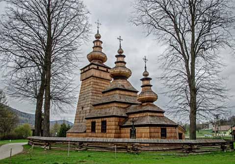 Zdjęcia i materiały historyczne/ szkice Cerkiew św. Paraskewy w Kwiatoniu Nr 6 Gmina Uście Gorlickie Cerkiew pw. św. Paraskewy w Kwiatoniu, dawna łemkowska cerkiew greckokatolicka.