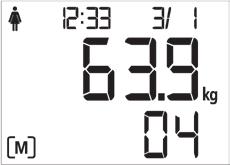 Srpski RS Isključivanje vage Posle prikaza rezultata merenja, nekoliko sekundi se čuju 2 signalna tona iz platforme za merenje i vaga se automatski isključuje.