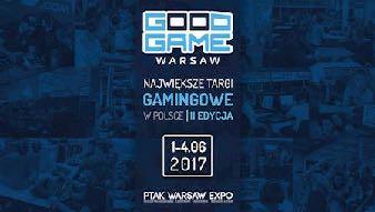 Good Game Expo W dniach 23-25 września Ptak Warsaw Expo Zamieni się stolicę gamingu! Dajemy Warszawie wydarzenie, jakiego jeszcze nie było - pula nagród 200 000 zł, najlepsi Youtuberzy i wiele innych!