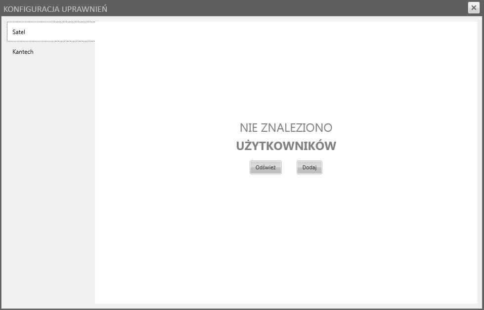 zaimportowanie bazy użytkowników z centrali alarmowej do serwera VENO.