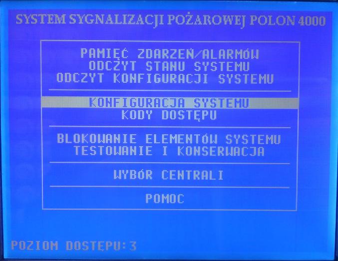 i wybrać opcję DEKLARACJA SPRZĘTU, a następnie wcisnąć