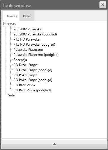 VENO Server 7-4U, Client 7-T-ver. 1.2.34 - User s manual 7. PANELS MANAGEMENT Play - element, that is used to manage video playback from the NMS server.