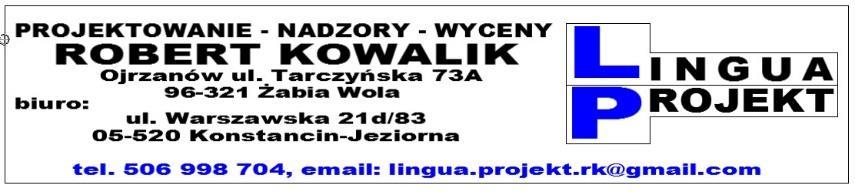 OŚWIADCZENIE PROJEKTANTA z dnia 24.08.2016r Dot.