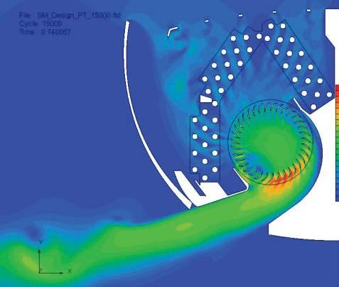 POKOJOWE Optymalizacja nawiewu Funkcja Jet Cool Konstrukcja wylotu powietrza umożliwia intensywne nawiewanie chłodnego powietrza, które pozwala na schłodzenie