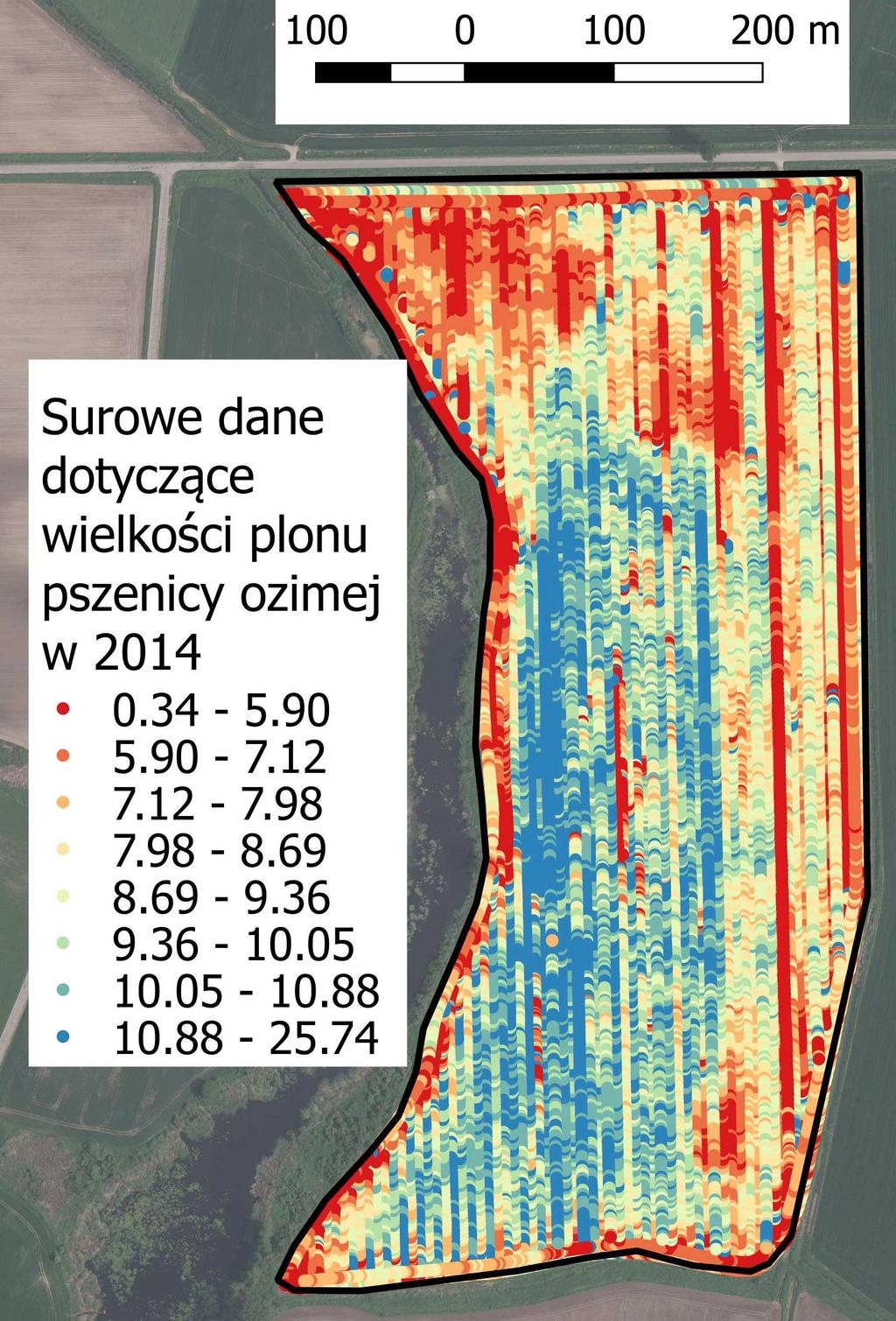 podstawie kwantyli, czyli w każdym przedziale